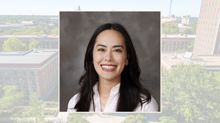 A headshot photograph of Donna Anderson